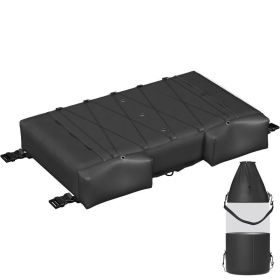 Seas Hunting And Fishing Marine Supplies T- Top Boat Storage Bag For II Life Jackets (Color: Black, type: 6 Type II Life Jackets)